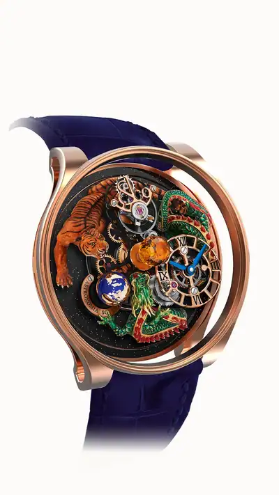 Jacob & Co. Astronomia Dragon — Rose Gold Dragon & Tiger AS302.40.AA.AA.A