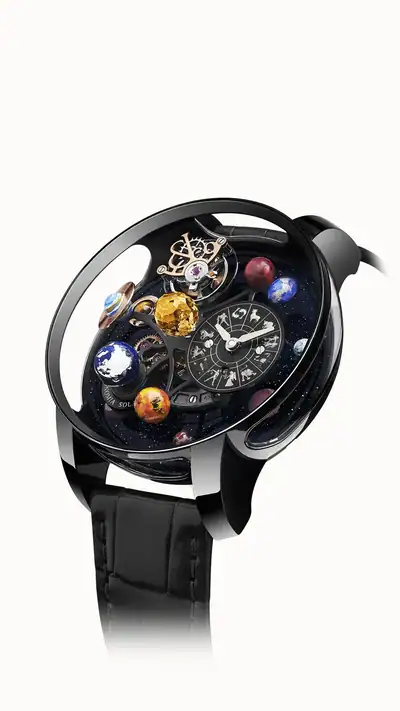 Jacob & Co. Astronomia Solar Zodiac — Full Black DLC Titanium AS310.21.AA.AB.A