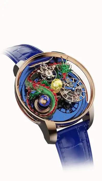 Jacob & Co. Astronomia Dragon — Green Dragon in Rose Gold AS312.40.AB.AB.A