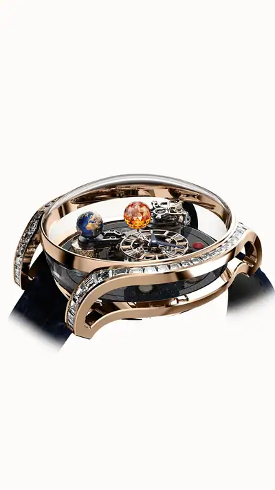 Jacob & Co. Astronomia Solar Constellations — Rose Gold Baguette AS800.40.AP.AK.A