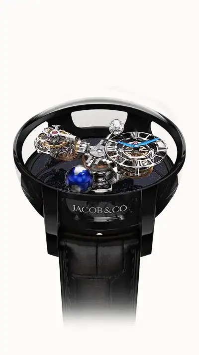 Jacob & Co. Astronomia Tourbillon — Black Gold AT100.31.AC.SD.A