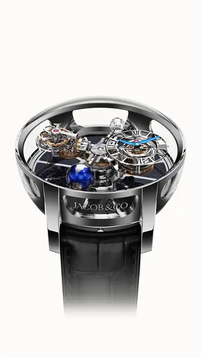 Jacob & Co. Astronomia Tourbillon — Platinum AT100.60.AA.AA.B