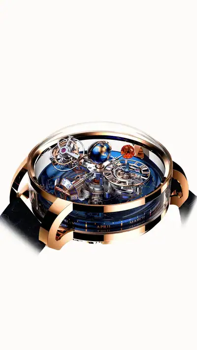 Jacob & Co. Astronomia Sky — Rose Gold, Red Moon AT110.40.AA.AD.B