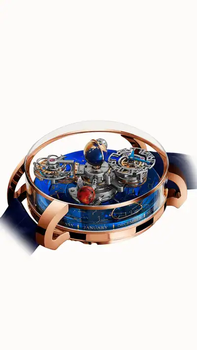 Jacob & Co. Astronomia Sky — Rose Gold, Sapphire Mars AT113.40.AA.AA.A
