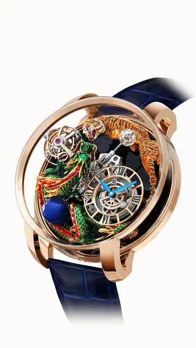 Jacob & Co. Astronomia Dragon — Green Dragon & Tiger AT114.40.AA.UA.A