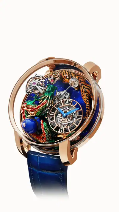 Jacob & Co. Astronomia Dragon — Rose Gold, Dragon & Tiger AT114.40.AA.UB.A
