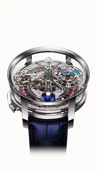 Jacob & Co. Astronomia Casino — White Gold with Baguette Dial AT160.30.AA.AB.A