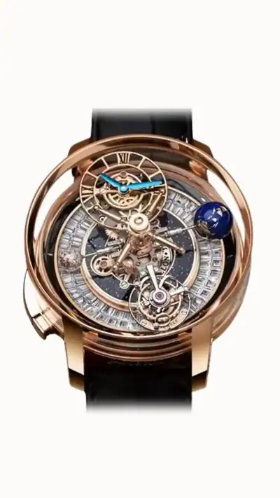 Jacob & Co. Astronomia Casino — Rose Gold with Baguette Ring Dial AT160.40.AB.AF.A