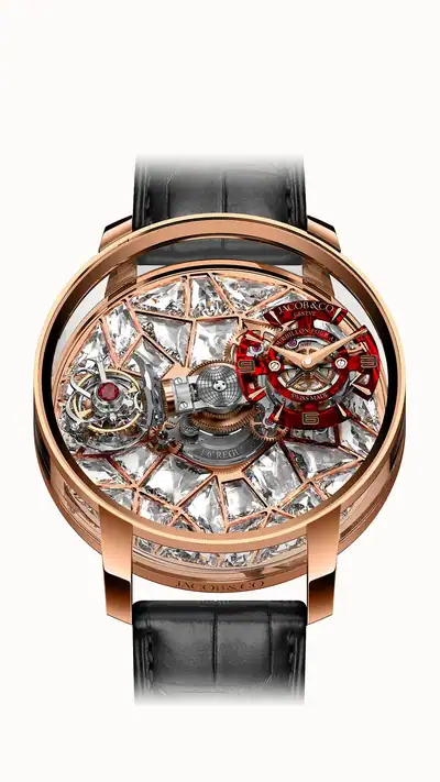 Jacob & Co. Astronomia Four-Axis Tourbillon — Rose Gold (Clear) AT180.40.AB.AB.A