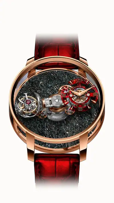 Jacob & Co. Astronomia Four-Axis Tourbillon — Hematite AT180.40.AB.UE.A