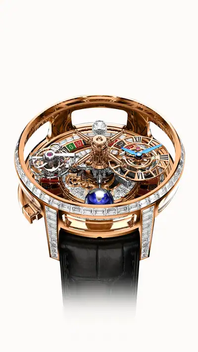 Jacob & Co. Astronomia Casino — Rose Gold Baguette AT860.40.BD.BD.A