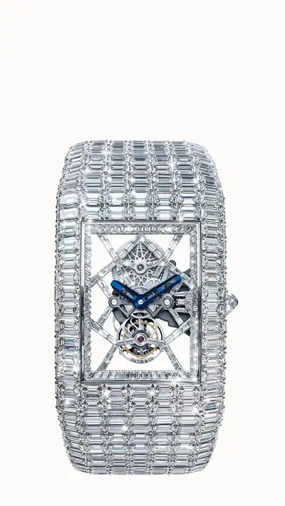 Jacob & Co. Billionaire III — White Diamonds BL115.39.BD.AA.A30BD