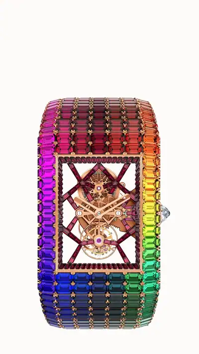Jacob & Co. Billionaire III — Rainbow (Rose Gold) BL115.40.AC.UA.A40AC
