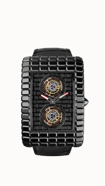 Jacob & Co. Billionaire Tourbillon Angel Cut — Black Treated Diamond BL140.31.AA.AA.A