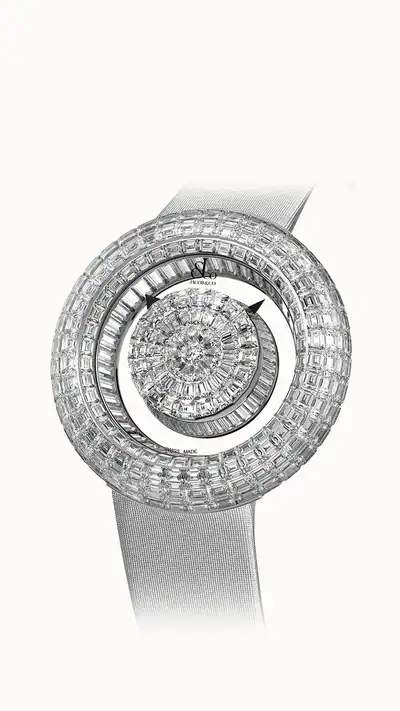 Jacob & Co. Brilliant Mystery — 44MM - Diamonds (White Gold) BM555.30.BD.BD.C