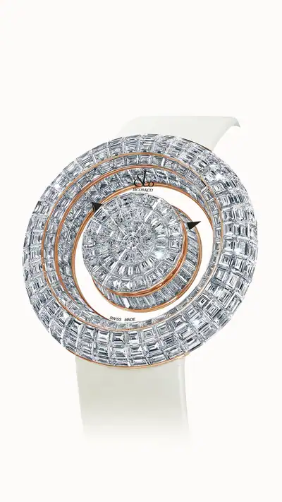Jacob & Co. Brilliant Mystery — 44MM - Diamonds (Rose Gold) BM555.40.BD.BD.B
