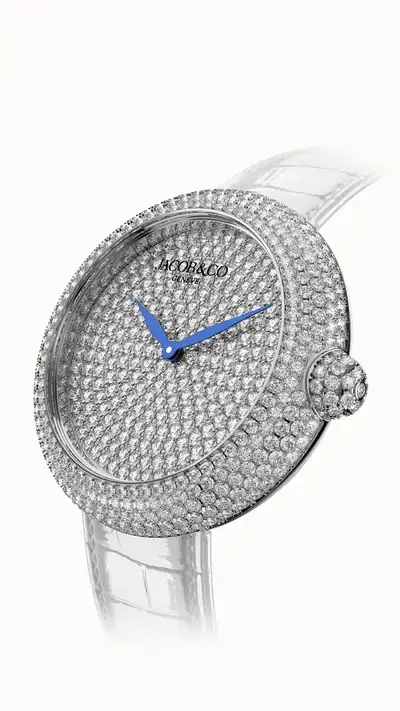 Jacob & Co. Brilliant Pavè — Stainless Steel White Diamonds 44MM BQ020.10.RH.AA.A (2)