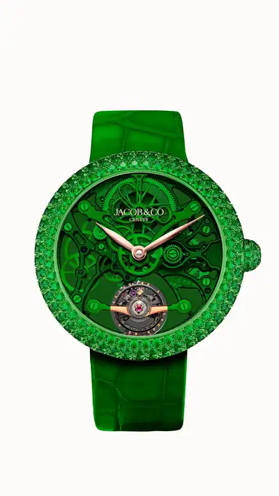 Jacob & Co. Brilliant Skeleton Northern Lights — Aluminium BS420.55.RB.AA.A