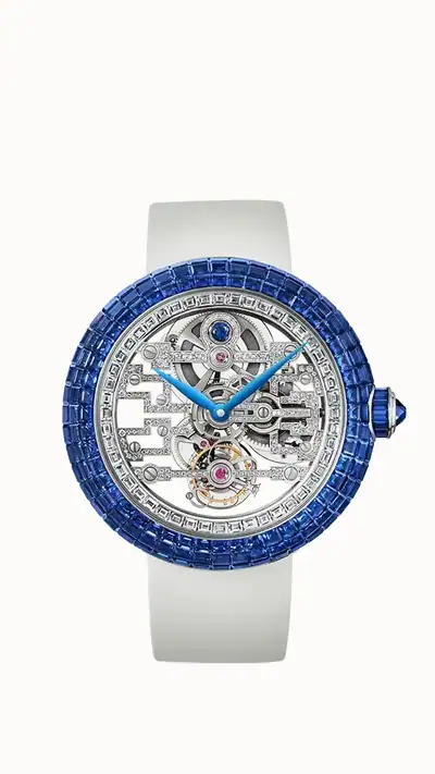 Jacob & Co. Brilliant Tourbillon Art Deco — Blue Sapphire BT545.30.BB.BB.A