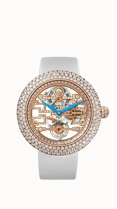 Jacob & Co. Brilliant Tourbillon Art Deco — Full Diamond Pave BT545.40.RD.AA.A