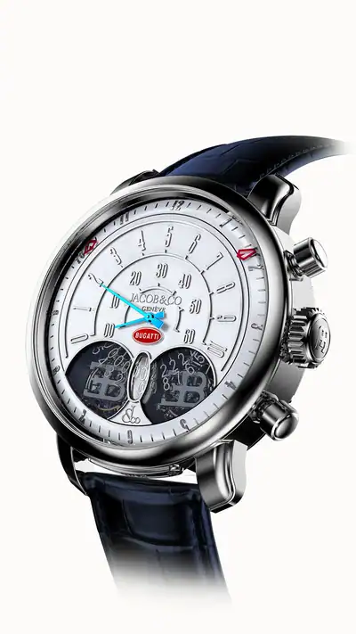 Jacob & Co. Jean Bugatti — White Gold BU100.30.AA.AB.ABALA