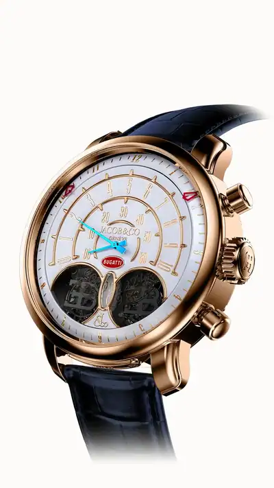 Jacob & Co. Jean Bugatti — Rose Gold BU100.40.AA.AA.A