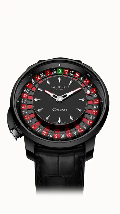 Jacob & Co. Casino Tourbillon — Black DLC Titanium CA100.21.AA.AA.A