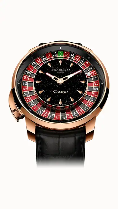 Jacob & Co. Casino Tourbillon — Black Aventurine Dial CA100.40.AA.AB.A