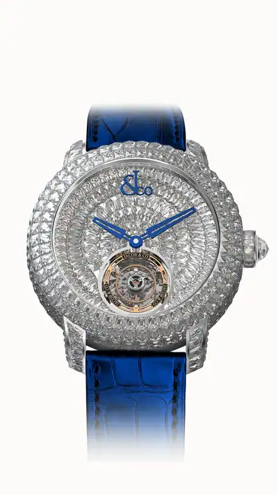 Jacob & Co. Caviar Tourbillon — White Diamonds Angel-Cut CV211.30.AA.AA.A