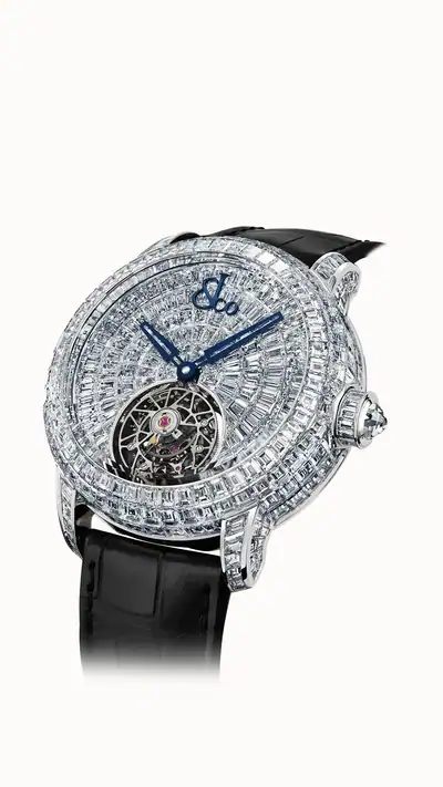 Jacob & Co. Caviar Tourbillon — White Diamonds 44mm CV310.30.BA.AA.A