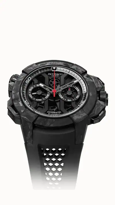 Jacob & Co. Epic X Chrono 47MM — Black Camo EC333.29.AF.AA.A
