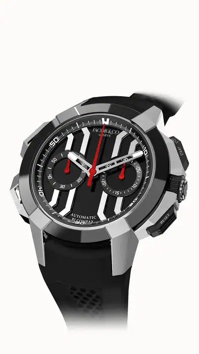 Jacob & Co. Epic X Chrono 44MM — Titanium (Black) EC430.20.AD.AA.A
