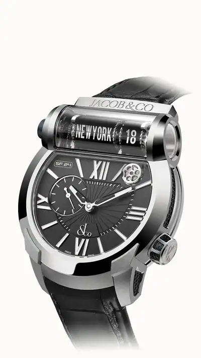 Jacob & Co. Epic SF24 — Titanium, Titanium ES100.30.NS.LH.A