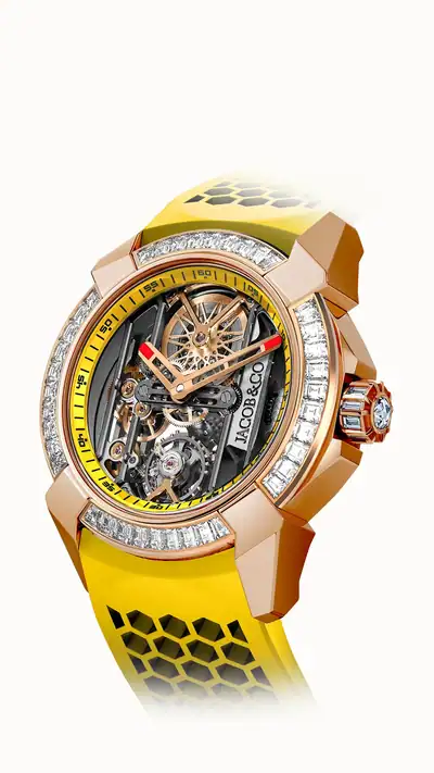 Jacob & Co. Epic X Baguette — Yellow EX100.43.BA.AA.A