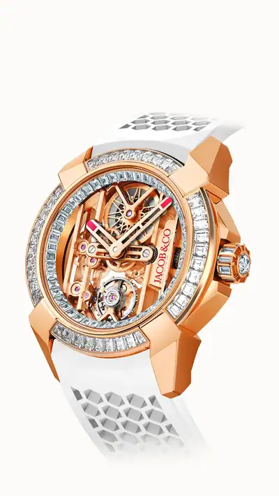 Jacob & Co. Epic X Baguette — White Diamonds EX100.43.BA.BD.A