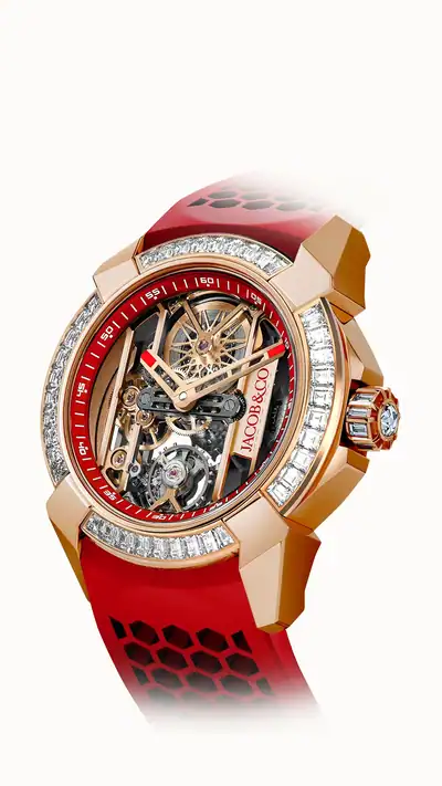 Jacob & Co. Epic X Baguette — Red EX100.43.BD.AA.A