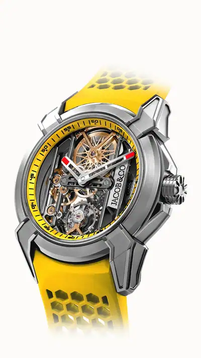Jacob & Co. Epic X Skeleton — Yellow EX110.20.AA.AQ.A