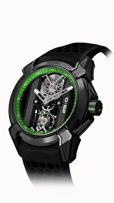 Jacob & Co. Epic X Khabib Collection — Epic X Skeleton Khabib in Titanium EX110.21.AB.AE.B