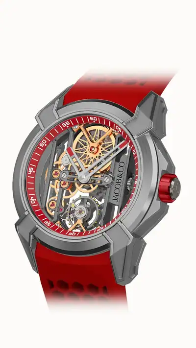 Jacob & Co. Epic X Skeleton — Red EX113.20.AG.AA.A