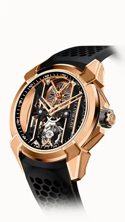 Jacob & Co. Epic X Skeleton — Rose Gold EX113.43.AB.AA.A