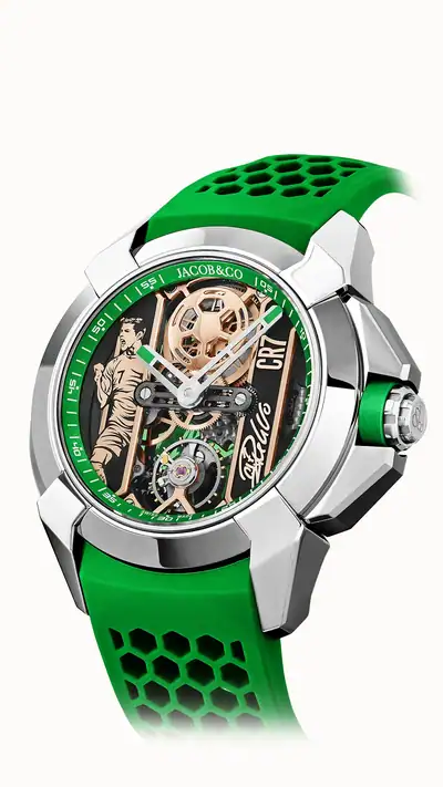 Jacob & Co. Epic X CR7 — Heart of CR7 - Stainless Steel EX120.10.AD.AA.B