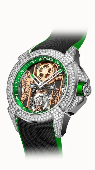 Jacob & Co. Epic X CR7 — Heart of CR7 - Pave EX120.10.RD.AA.A