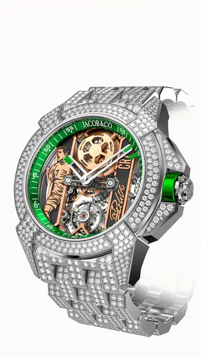 Jacob & Co. Epic X CR7 — Heart of CR7 - Pave Bracelet EX120.10.RD.AA.A10RD