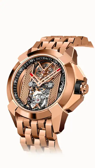 Jacob & Co. Epic X Bridges — Rose Gold EX120.43.AB.AB.A40AA