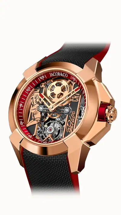 Jacob & Co. Epic X CR7 — Flight of CR7 - Rose Gold EX120.43.AE.AA.B
