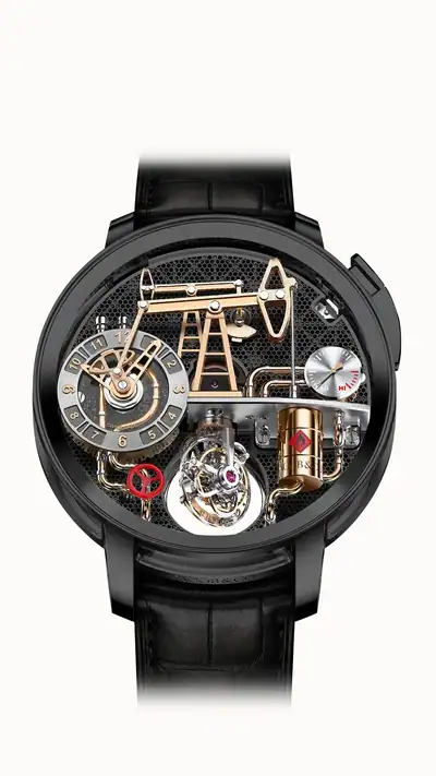 Jacob & Co. Oil Pump 49.5MM — Black OI100.21.AA.AA.B