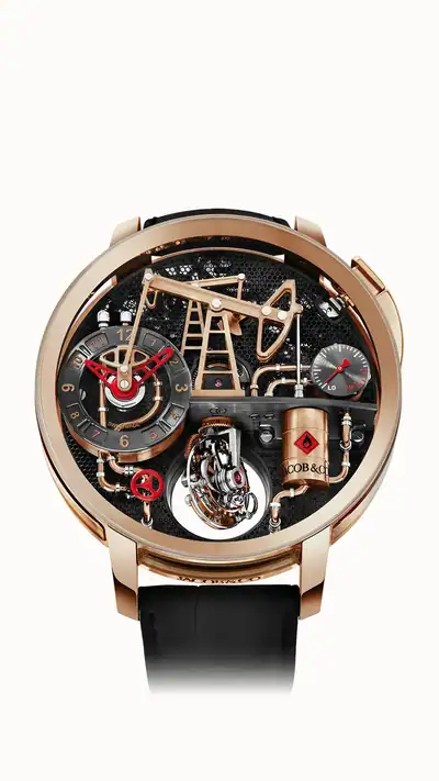 Jacob & Co. Oil Pump 49.5MM — Rose Gold OI100.40.AA.AC.A