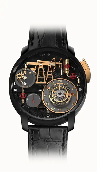 Jacob & Co. Oil Pump 43MM — Black Titanium OI110.21.AA.AA.A