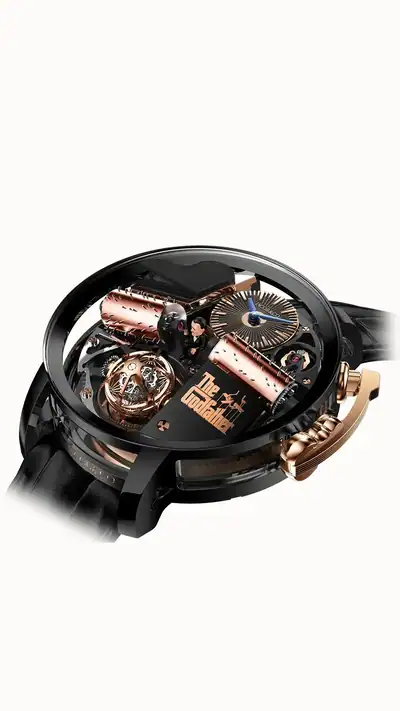 Jacob & Co. Opera Godfather — Black DLC Grade 5 Titanium OP110.21.AG.AB.A