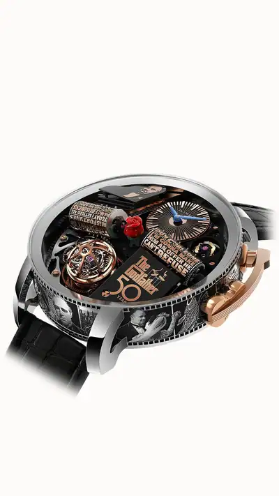 Jacob & Co. Opera Godfather 50th Anniversary — White Gold OP110.30.AB.AB.A